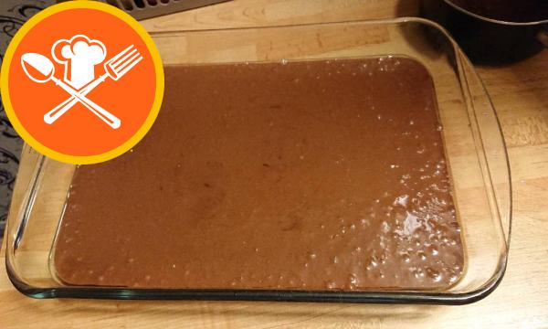 Wet Cake (με γεύση Brownie)